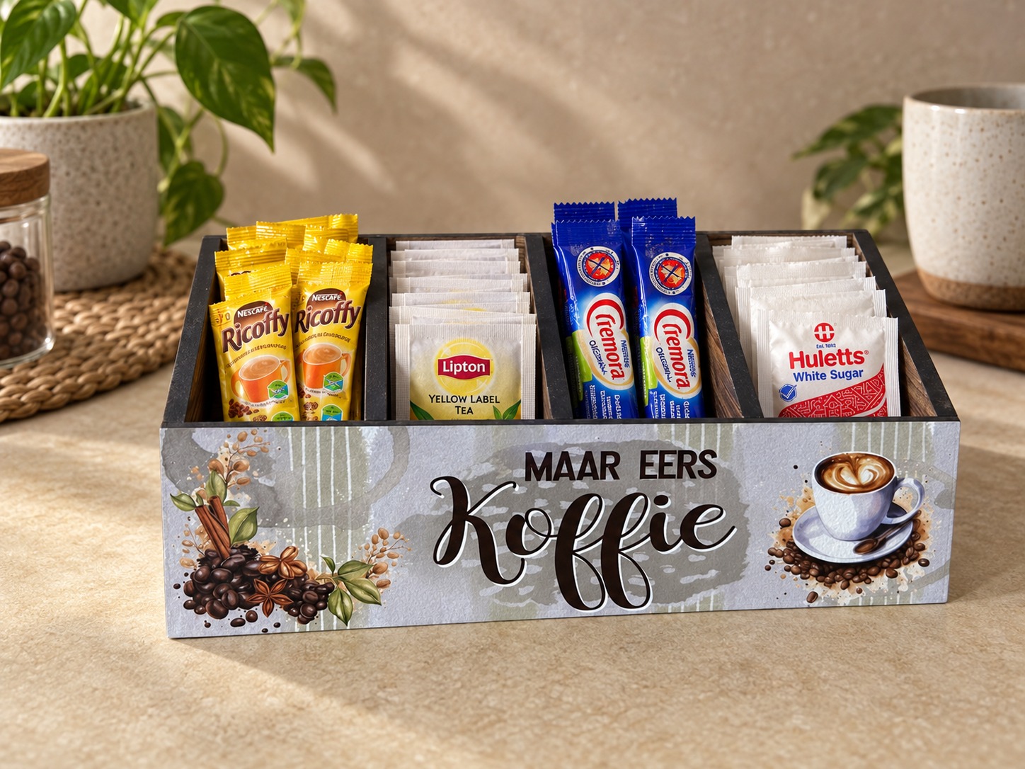 Coffee Station Organizer - Maar Eers Koffie