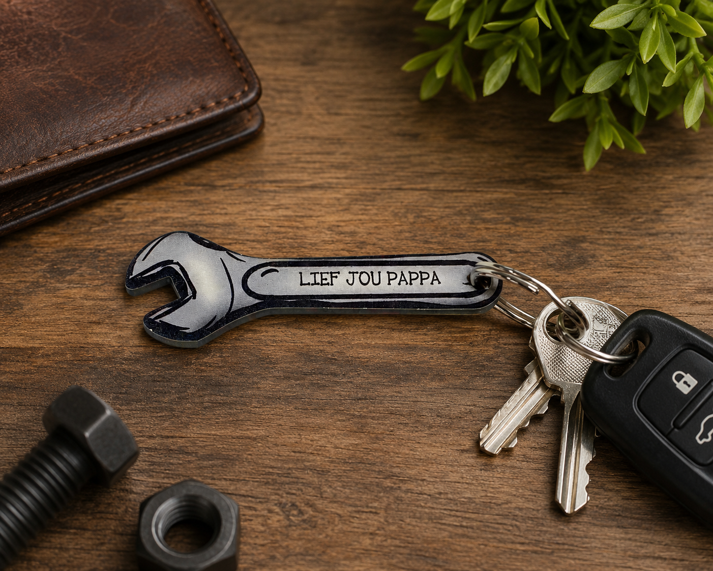 Keyring Spanner Pappa 2024