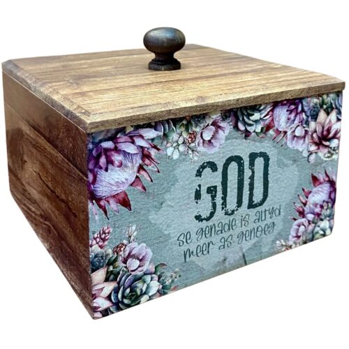 Box with lid – God se genade