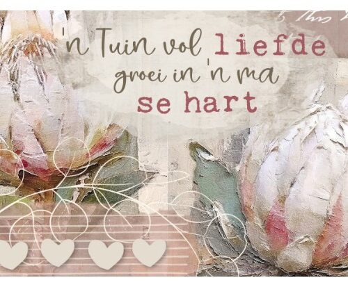 Fridge Magnet – Tuin vol liefde 2025