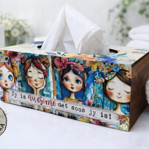 TISSUE BOX – Jy is awesome net soos jy is 2025
