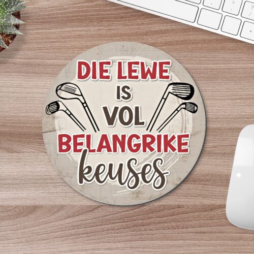 Mousepad -Keuses Gholf 2025