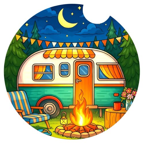 Licence Disk Holder Camping  2025