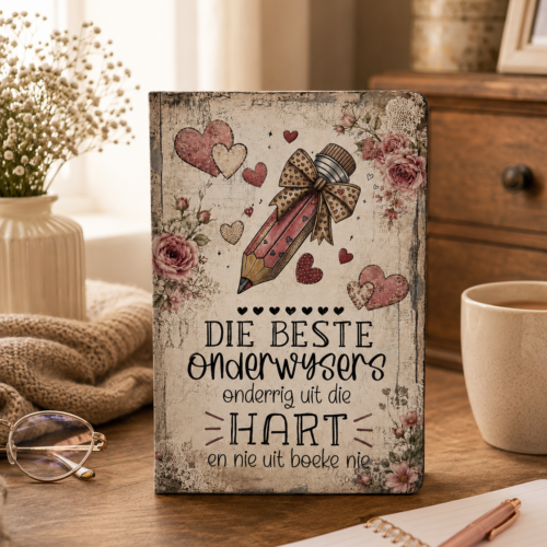 A5 Journal/Notebook Beste Onderwysers 2025