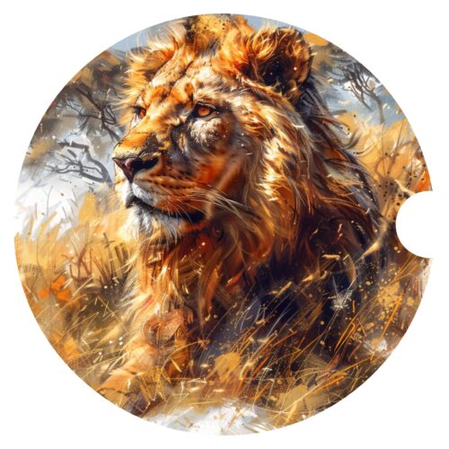 Licence Disk Holder Lion 2025