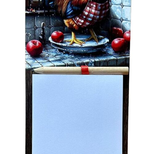 Magnetic Notepad – Chicken Apron 2025
