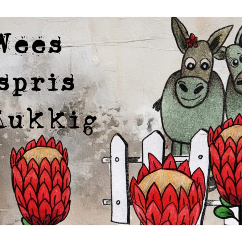 Fridge Magnet – Wees aspris gelukkig 2025
