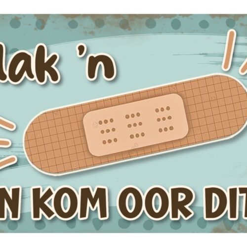 Fridge Magnet – Plak ‘n Pleister 2025