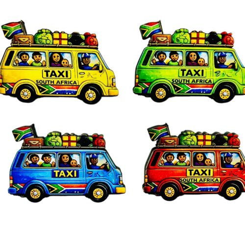 Fridge Magnet – SA Taxi (qty 1)
