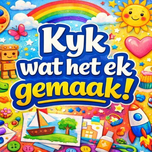 Fridge Magnet – Kyk wat het ek gemaak 2026