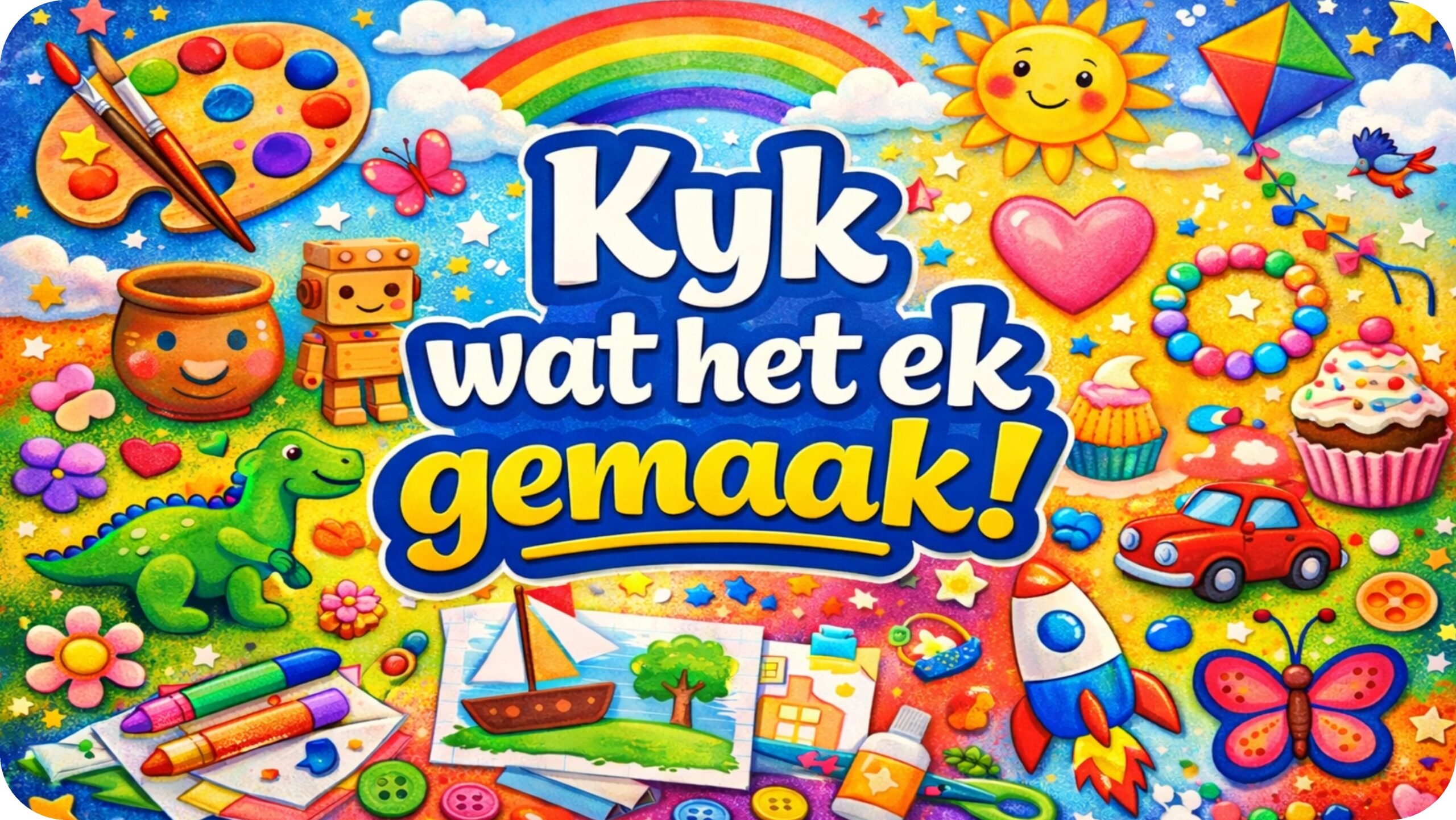 Fridge Magnet - Kyk wat het ek gemaak 2026