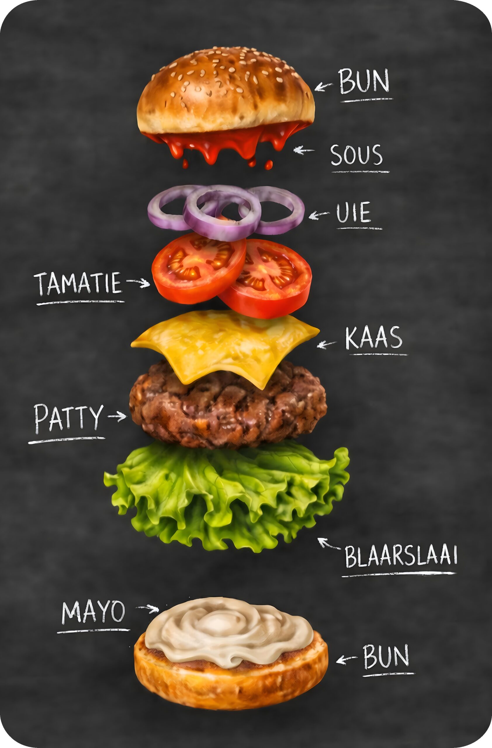 Fridge Magnet - Hamburger 2026