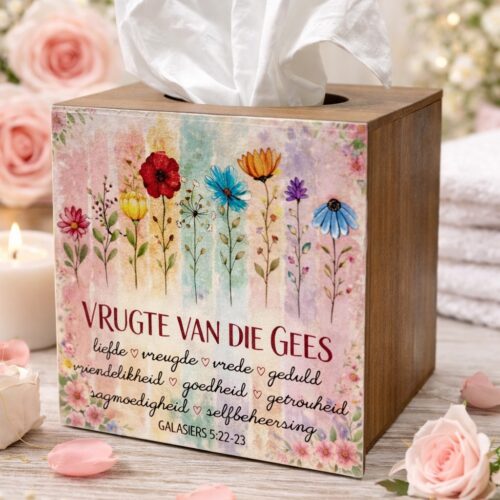 TISSUE BOX – Vrugte van die Gees 2026