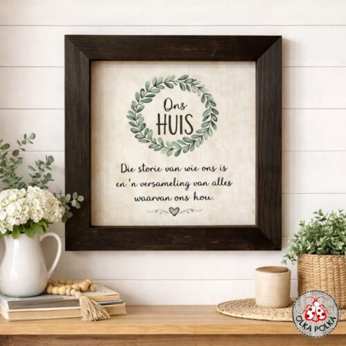 Ons Huis Pine Frame 30cm