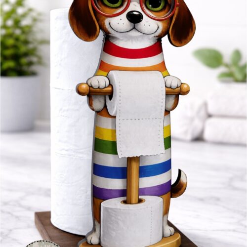 TOILET ROLL / PAPER TOWEL HOLDER – Beagle 2026