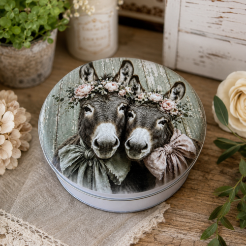 Tin Round – Donkeys