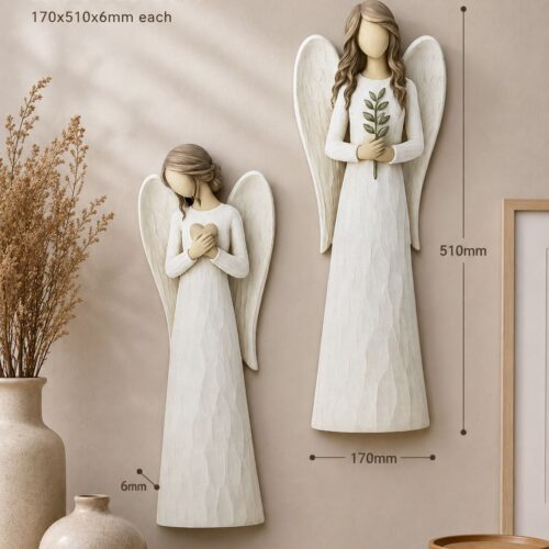 Angel Wall Plaque Set of 2