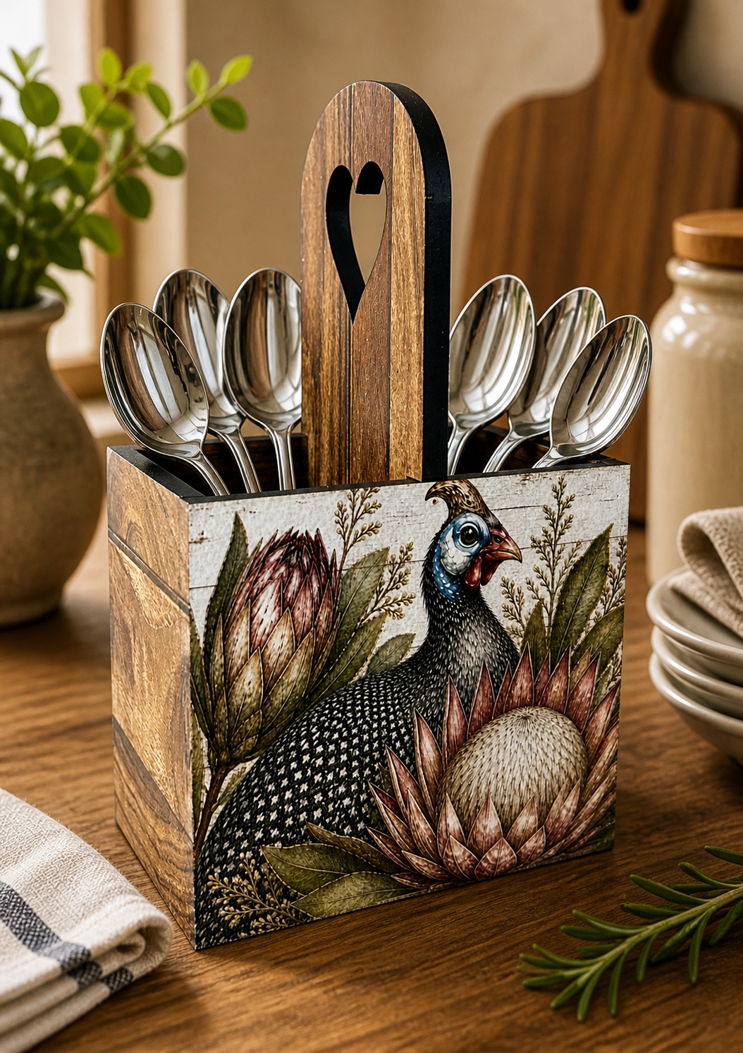 Teaspoon Holder - Tarentaal Protea 2026