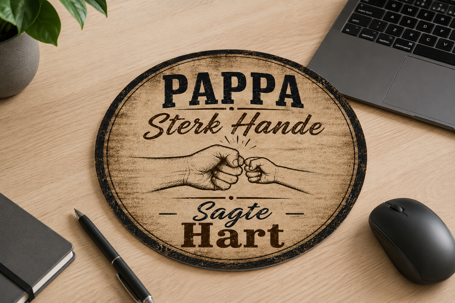Mousepad -Pappa Sterk Hande 2026