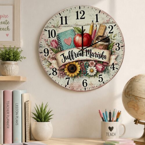 Clock Custom School 2026