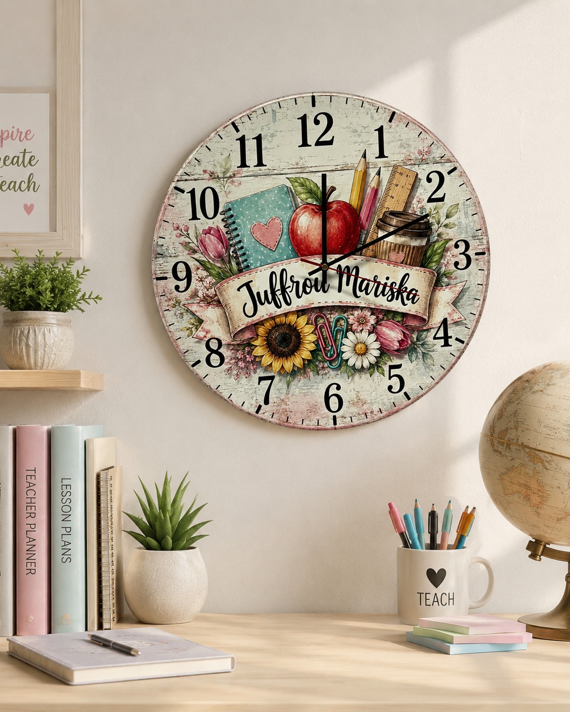 Clock Custom School 2026