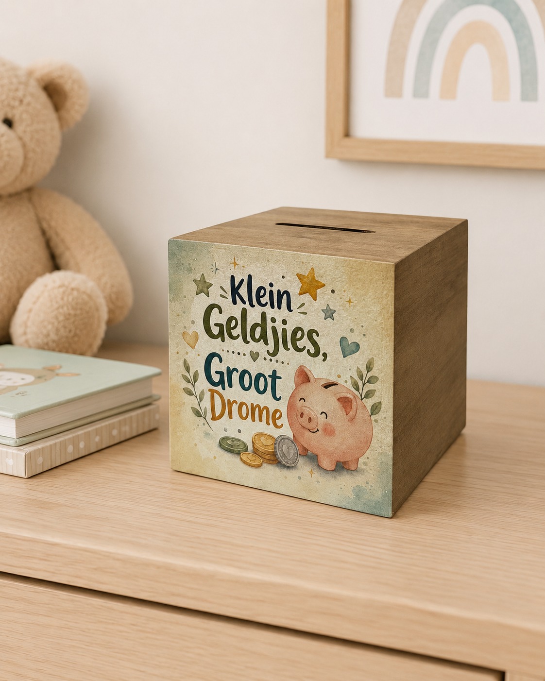 Moneybox - Klein Geldjies Groot Drome