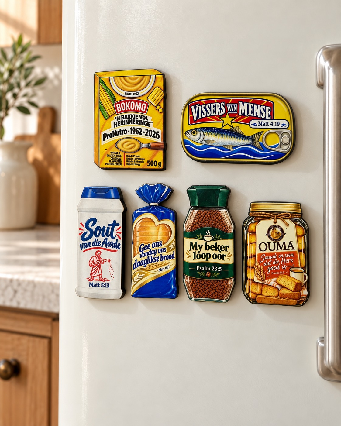 Fridge Magnet - South African Nostalgy Set of 6